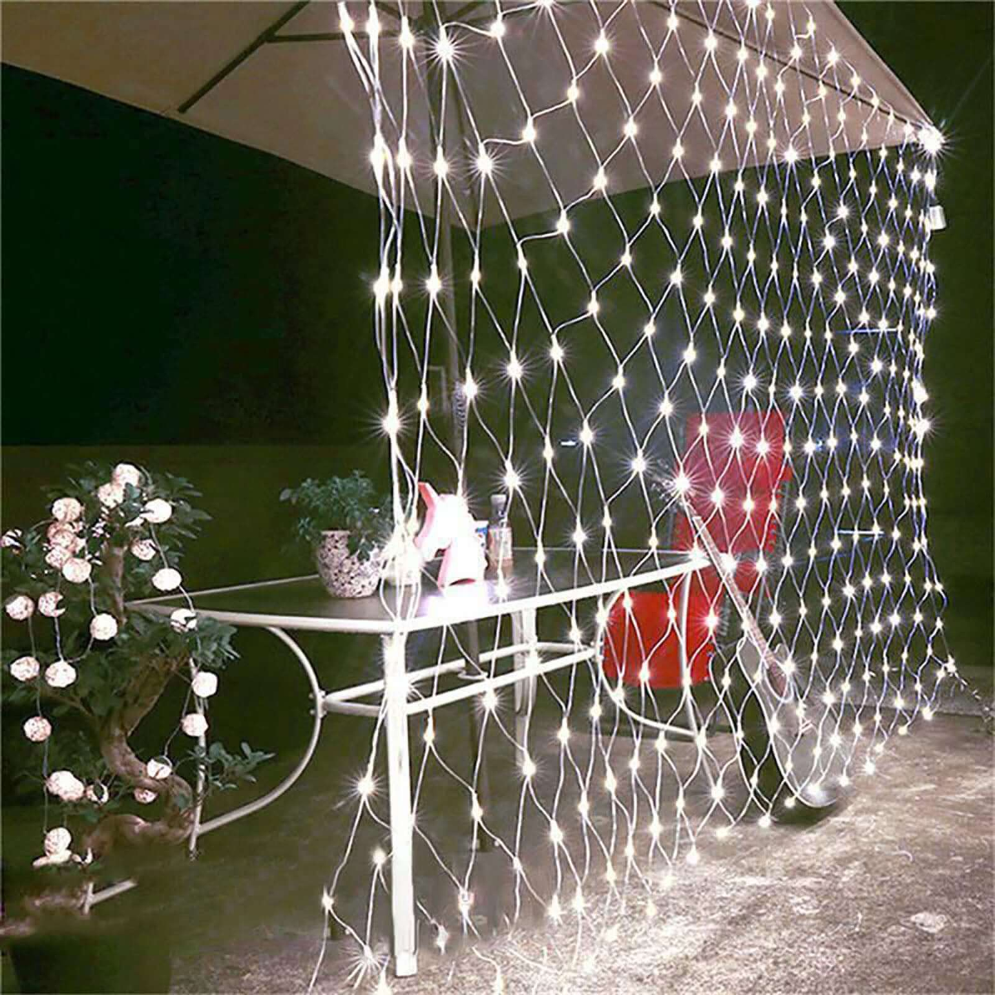 Net Mesh String Lights- Fairy String Lights With 88 Lights