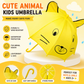 Small Kids Cartoon Umbrella – Multicolor, Random Shape & Design, Lightweight & Compact