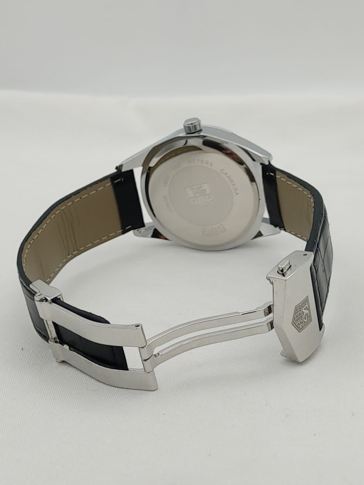 Carrera Calibre 5 - Luxury Swiss Watch With Leather Strap Mens  Wrist Watch