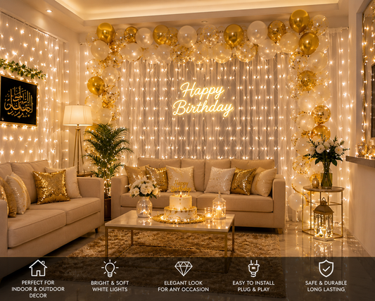 Net Mesh String Lights- Fairy String Lights With 88 Lights