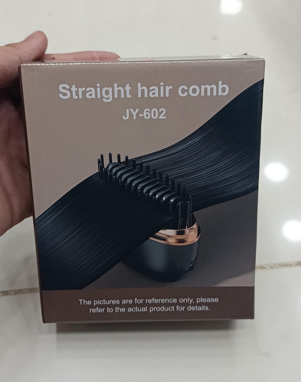 Mini Hair Straightening Comb Wireless Charging Portable Multifunctional Hair Care Styling Comb