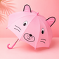Small Kids Cartoon Umbrella – Multicolor, Random Shape & Design, Lightweight & Compact