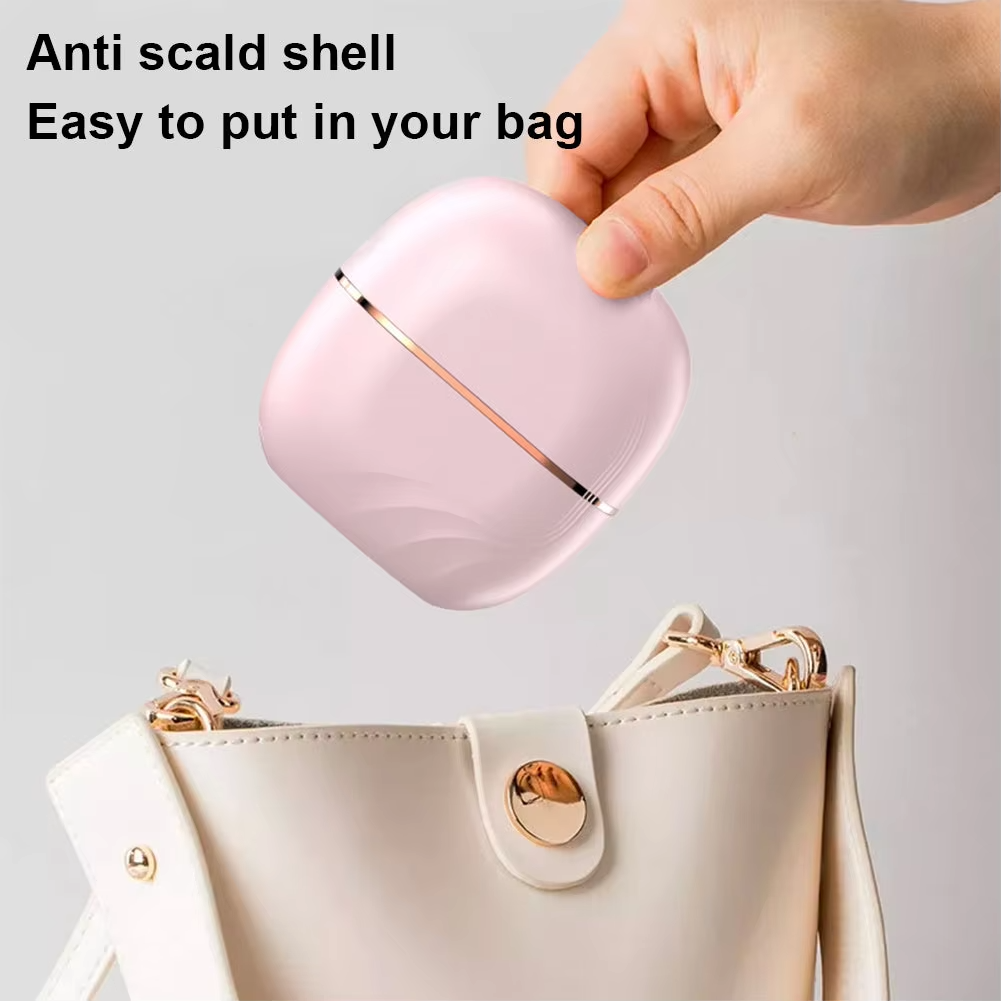 Mini Hair Straightening Comb Wireless Charging Portable Multifunctional Hair Care Styling Comb