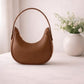 Half Moon Shoulder Bag Minimalist Elegant Handbag for Women – Black