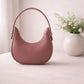 Half Moon Shoulder Bag Minimalist Elegant Handbag for Women – Black